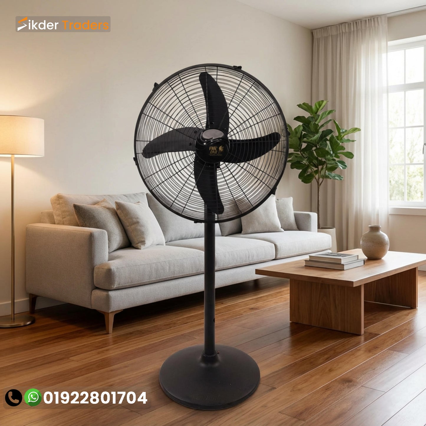 Pak 24 inch industrial Stand Fan