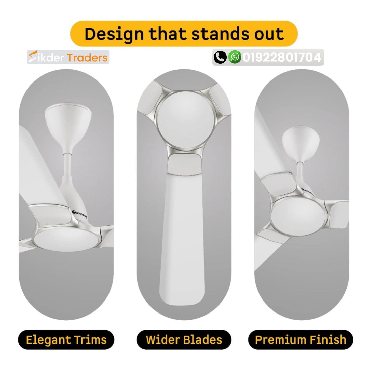 Atomberg Erica Nuvo 1200mm BLDC Ceiling Fan