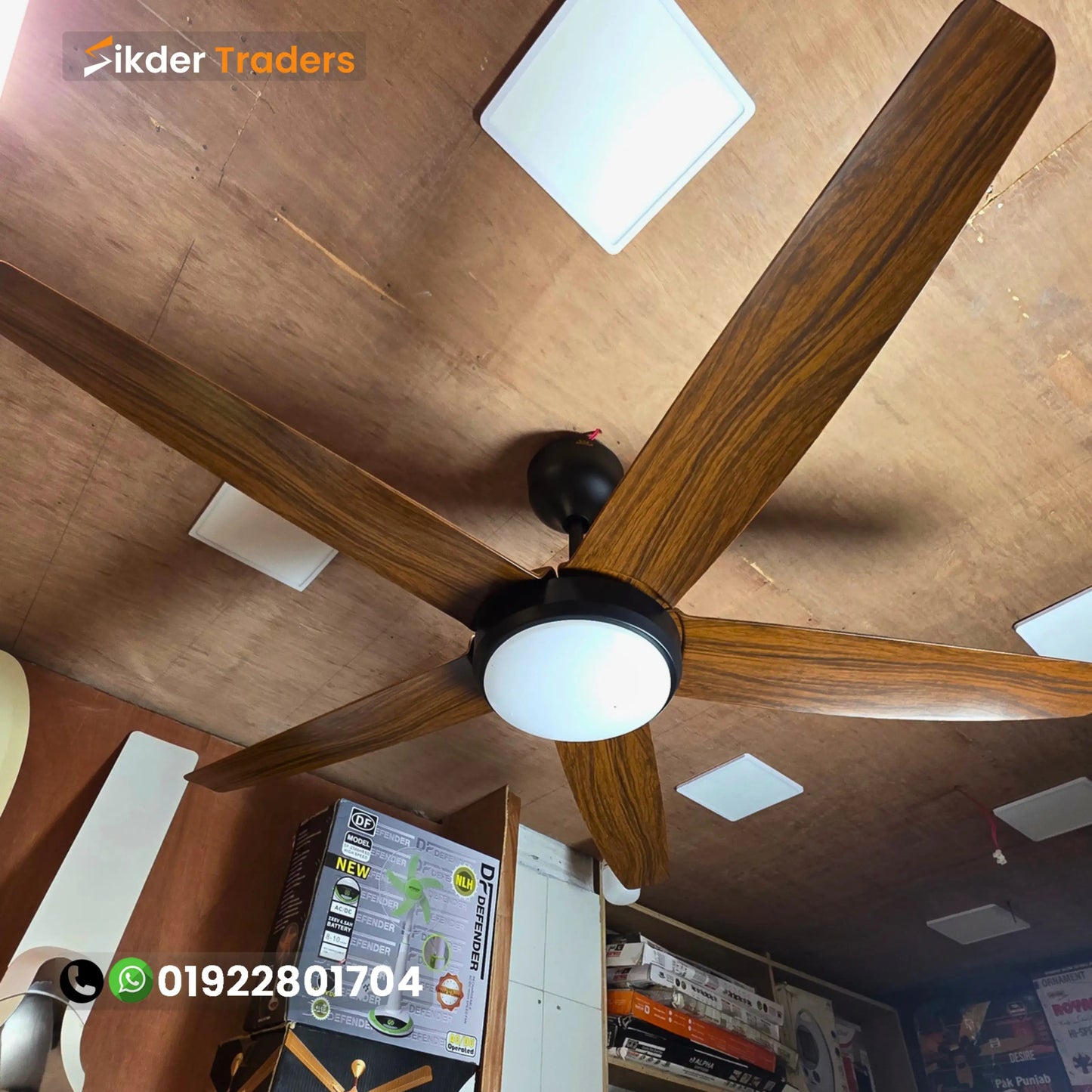 Luxury Remote Control 56" Inch Ceiling fan