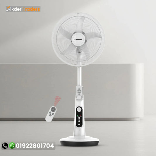 Rechargble Half stand charger fan
