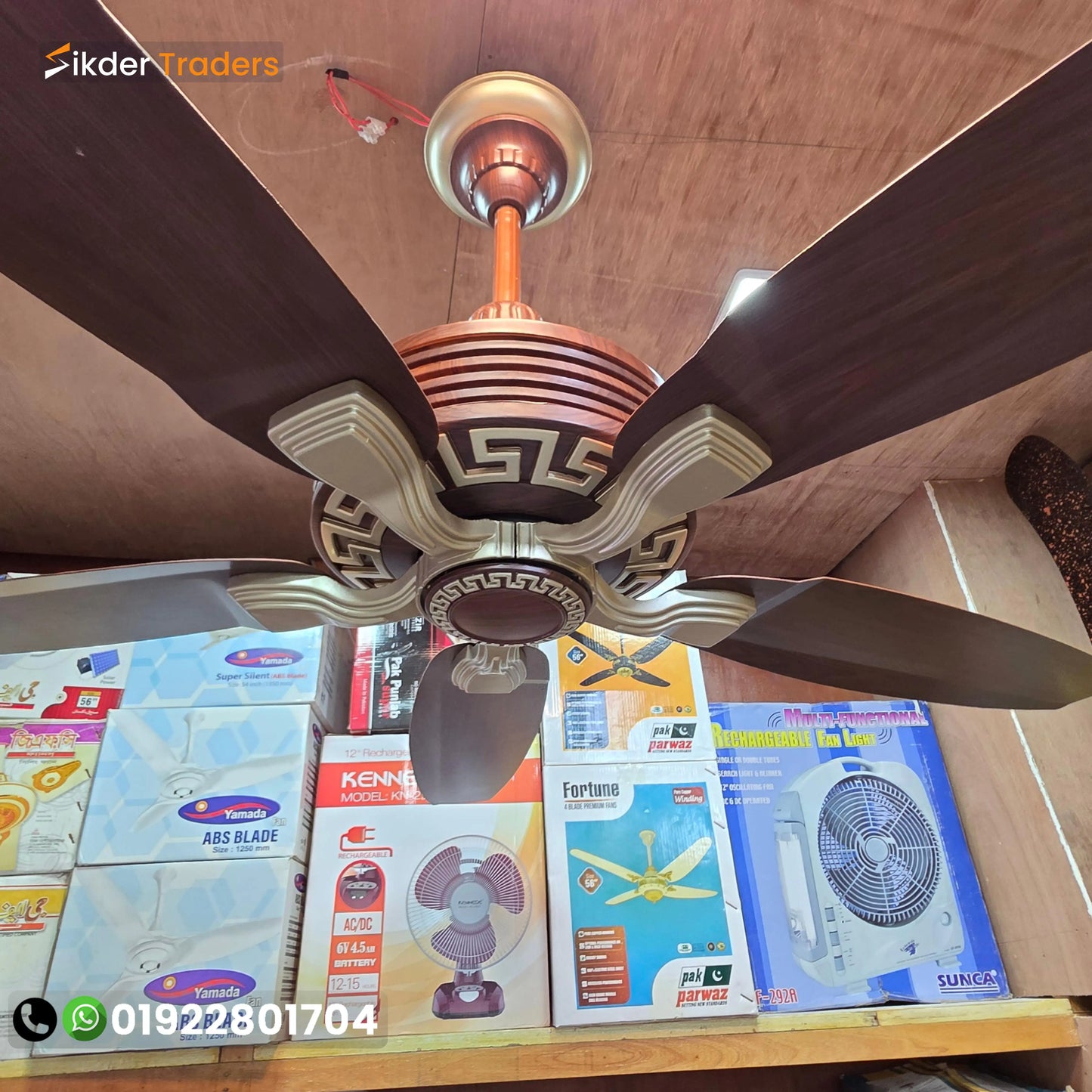Pakistani 5 Blades 56 Inch Remote Control Bldc Fan