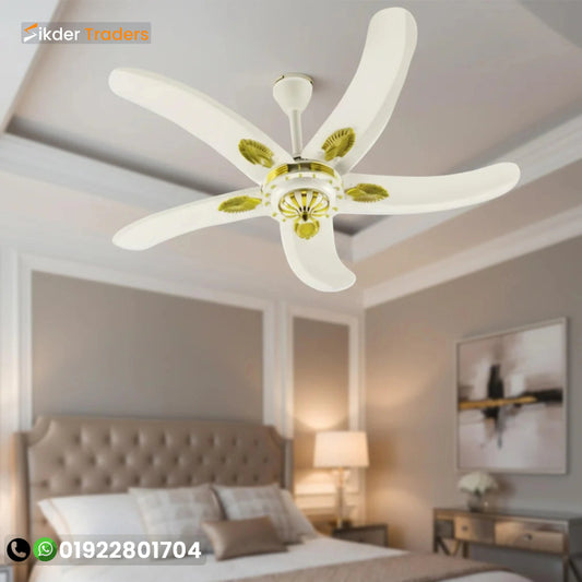 Pakistani 5 Blades Off White 56" Inch Ceiling Fan