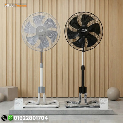 18" Inch Mira Gold Stand fan