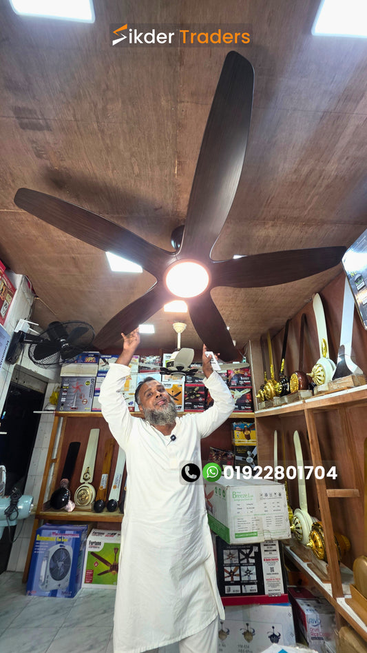 60" Inch Luxury Abs 5 Blades Ceiling Fan