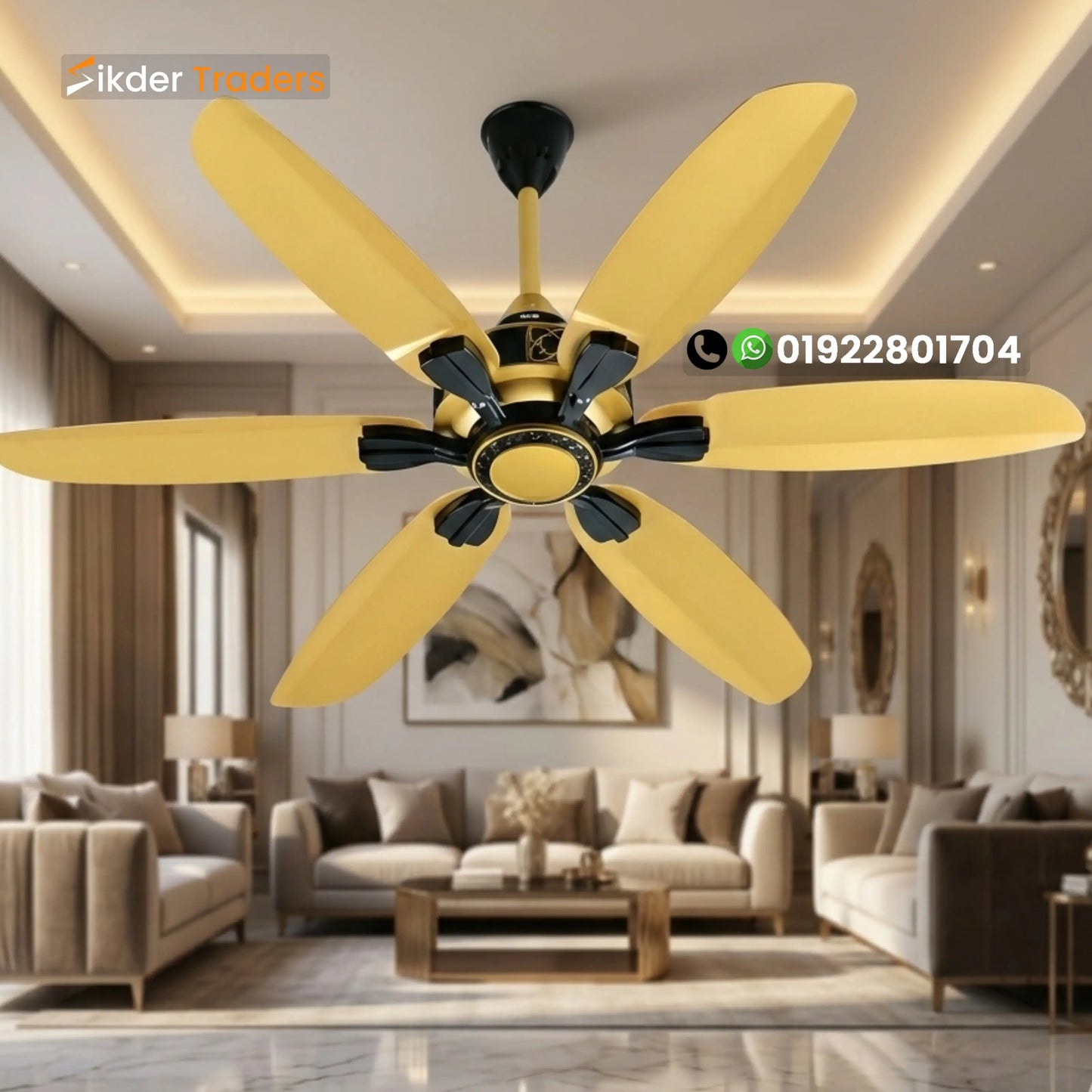 Pakistni 6 Blades 52 Inch Ceiling fan