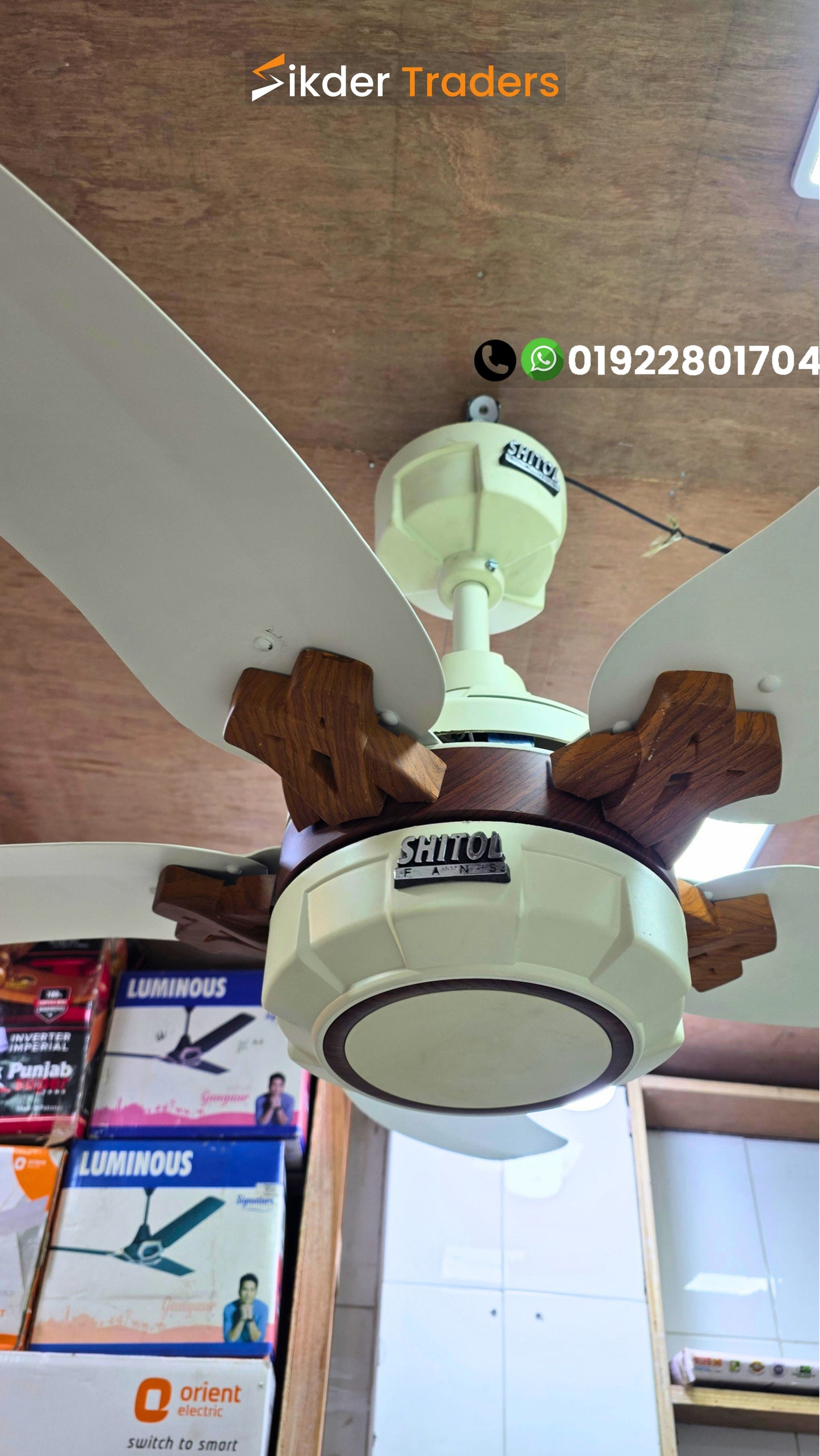 Pakistani 5 Blades 56" Inch Ceiling Fan