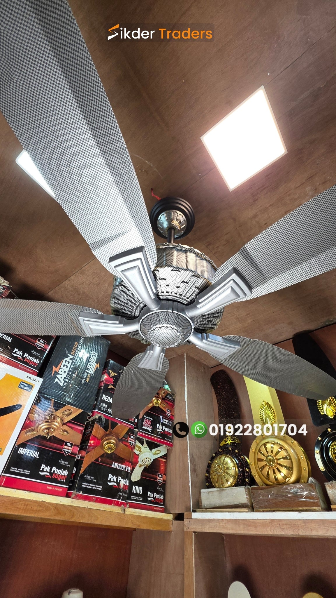 Pakistani 5 Blades Inverter Ceiling Fan