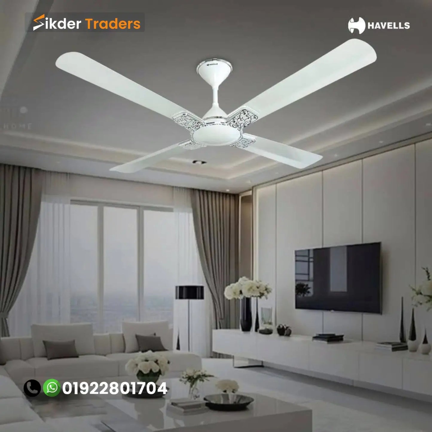 Havells 4 Blades 56" Inch Ceiling Fan